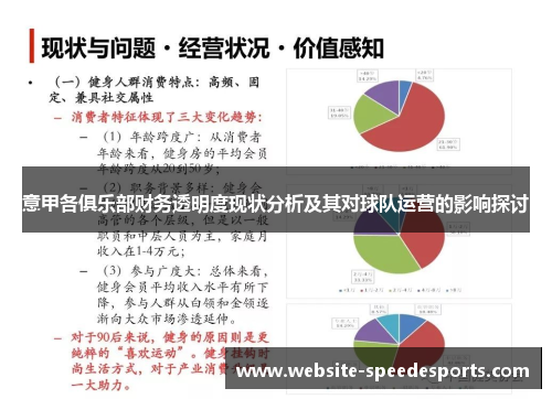 意甲各俱乐部财务透明度现状分析及其对球队运营的影响探讨