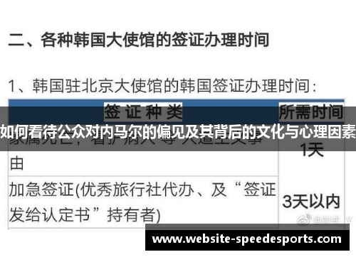 如何看待公众对内马尔的偏见及其背后的文化与心理因素