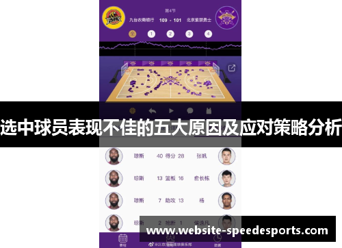 选中球员表现不佳的五大原因及应对策略分析